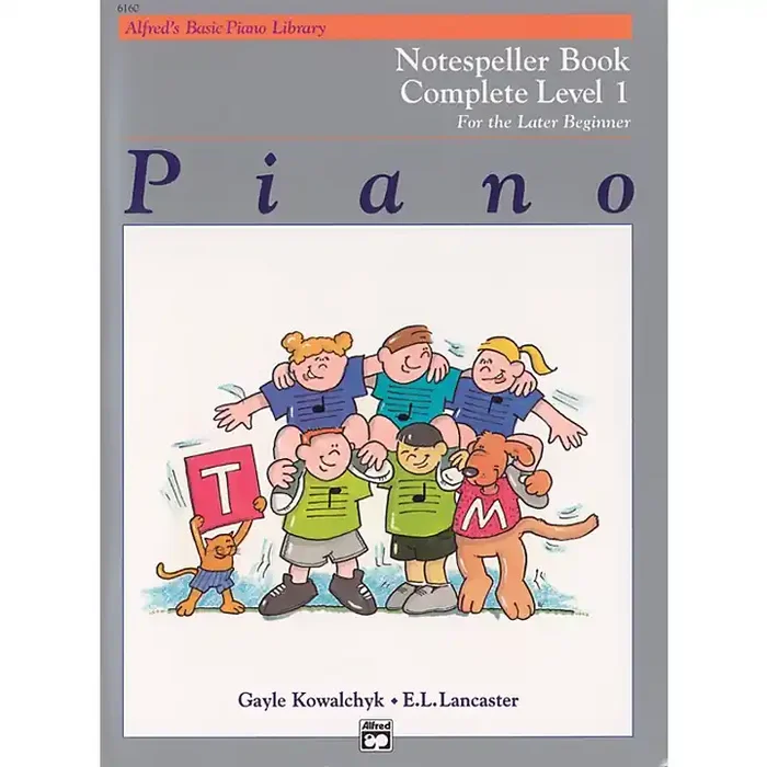 Alfred Alfred‘s Basic Piano Course Notespeller Book Complete 1 (1A/1B) Guitar Center