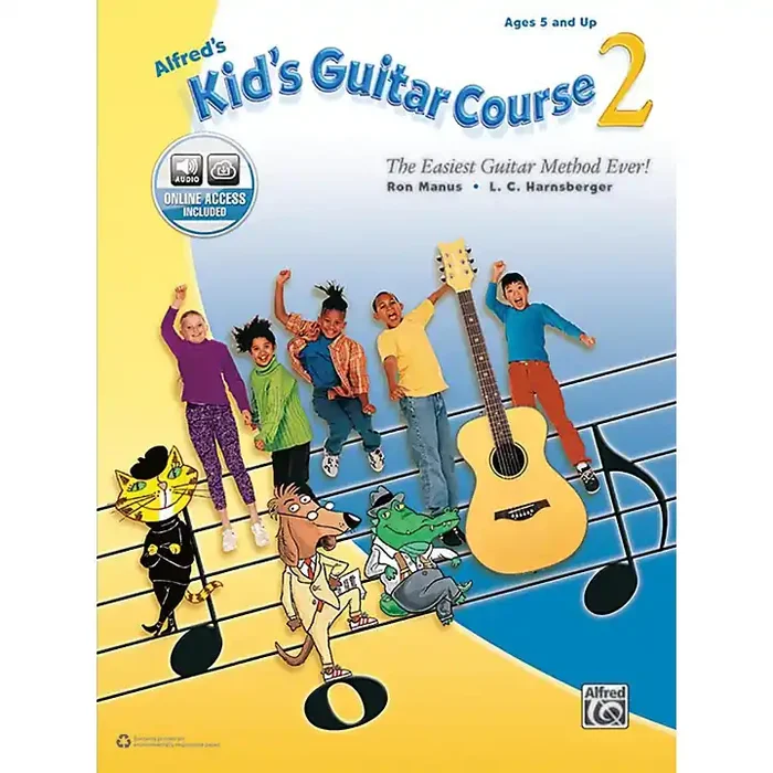 Alfred Alfred‘s Kid‘s Guitar Course 2 Book & Online Audio Beginner Guitar Center