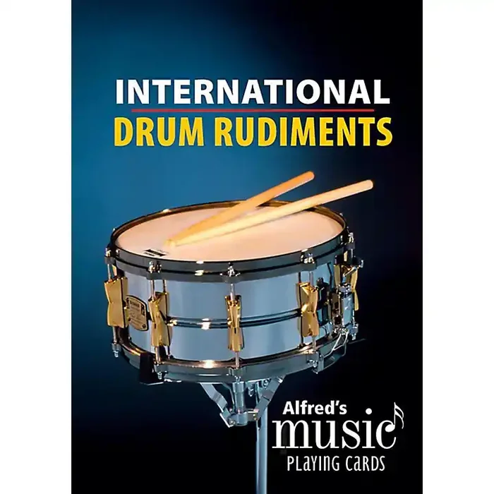 Alfred Alfred‘s Music Playing Cards International Drum Rudiments – Card Deck (1 Pack) Guitar Center