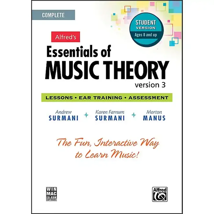 Alfred Essentials of Music Theory Version 3 CD-ROM Student Version Complete Guitar Center