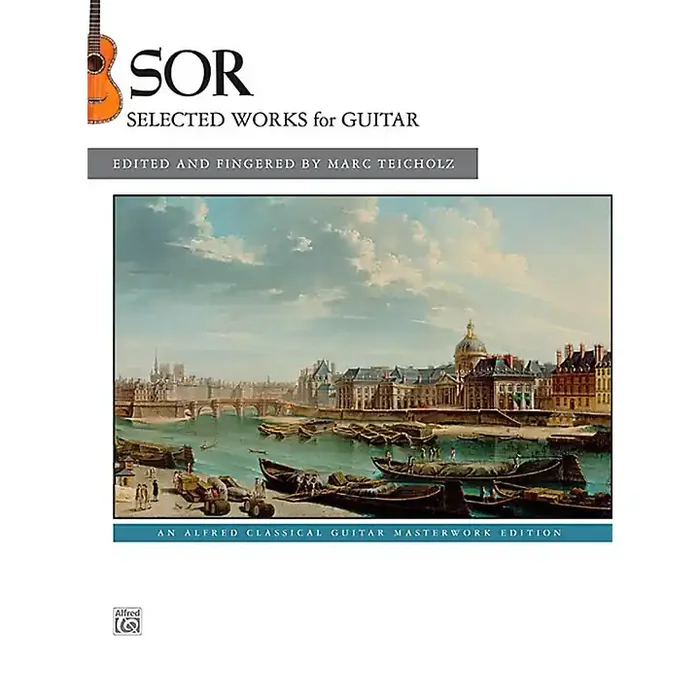Alfred Fernando Sor Selected Works for Guitar Book Guitar Center