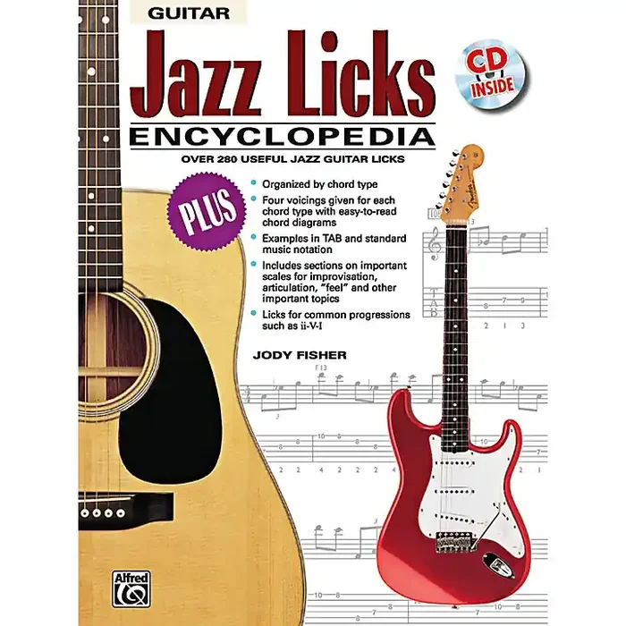Alfred Jazz Licks Encyclopedia Book & CD Guitar Center