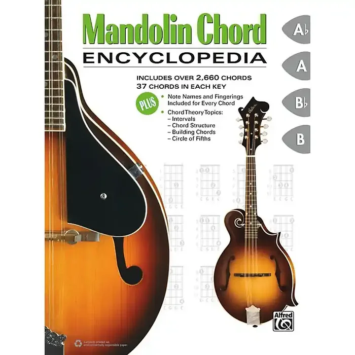 Alfred Mandolin Chord Encyclopedia Book Guitar Center