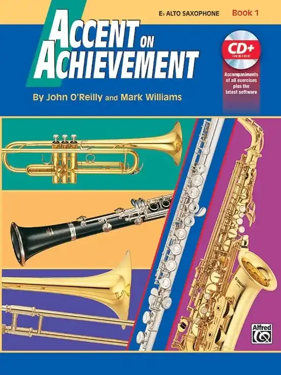 Alfred Publishing Co. Accent On Achievement Book 1 For Alto Sax – 00-17087