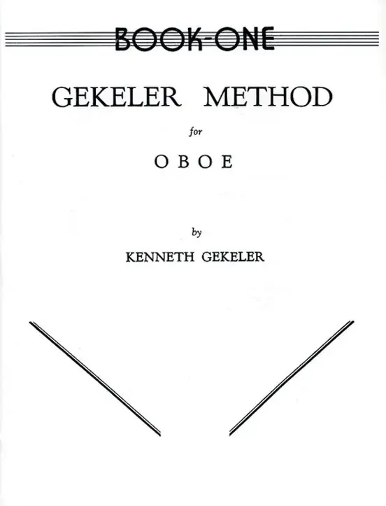 Alfred Publishing Co. Gekeler Method For Oboe Volume 1 – 00-EL00081