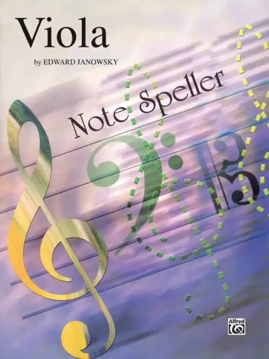 Alfred Publishing Co. String Note Speller – Viola – 00-EL00440