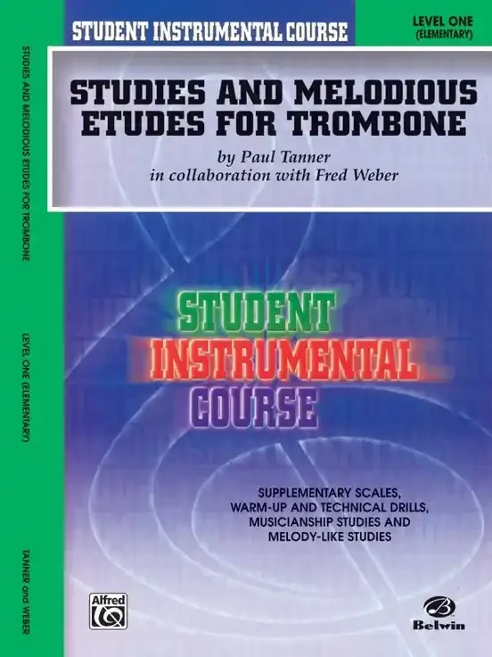Alfred Publishing Co. Studies And Melodious Etudes Volume 1 Trombone – 00-BIC00157A