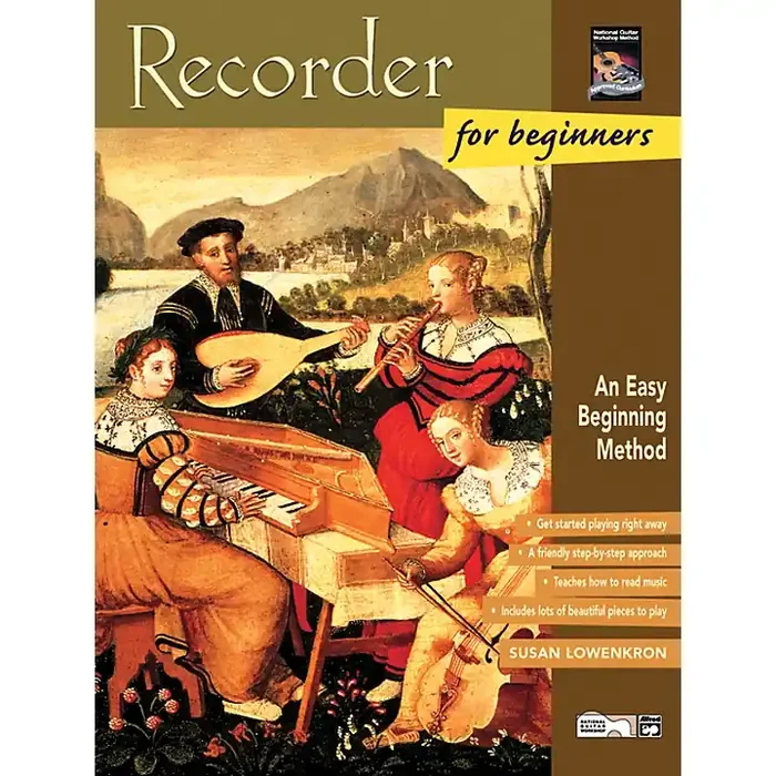 Alfred Recorder for Beginners Book/CD Guitar Center