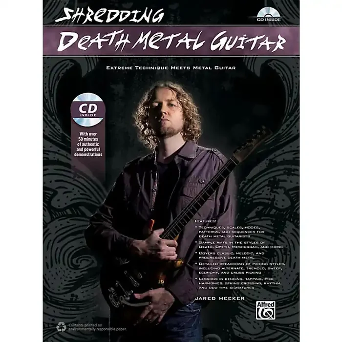 Alfred Shredding Death Metal Guitar Book & CD Guitar Center