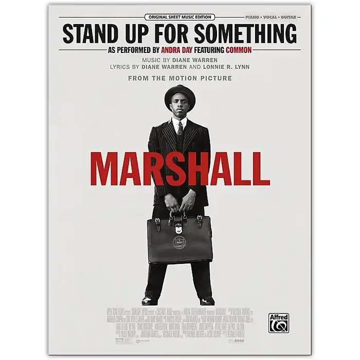 Alfred Stand Up for Something (from Marshall) Piano/Vocal/Guitar Guitar Center