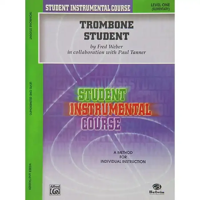 Alfred Student Instrumental Course Trombone Student Level I Guitar Center