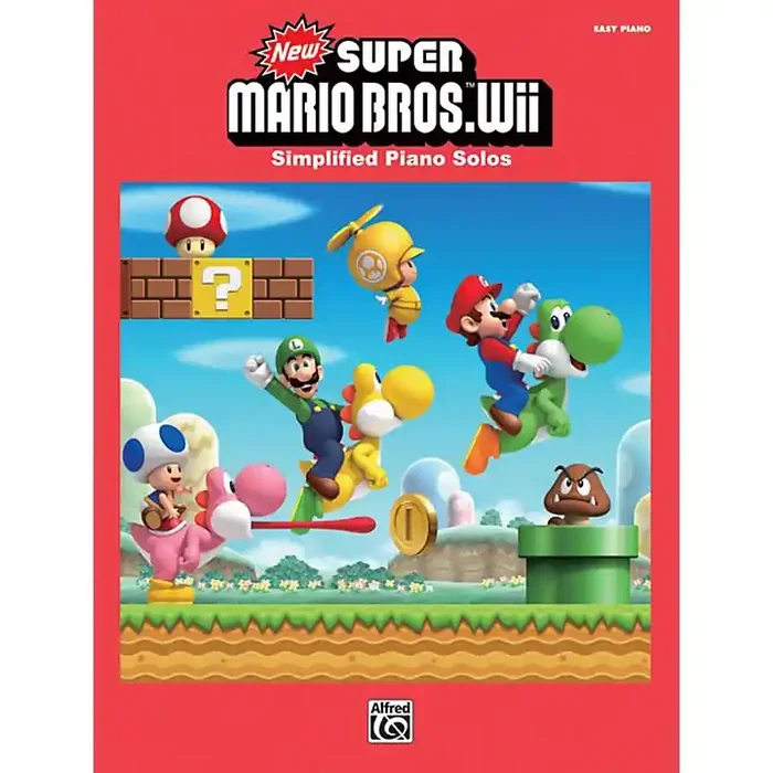 Alfred Super Mario Bros. Wii Easy Piano Book Guitar Center