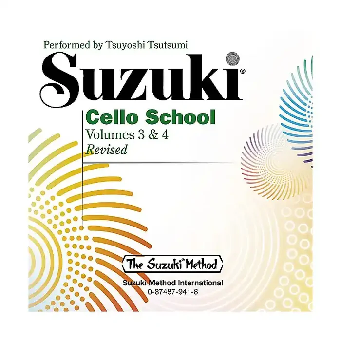 Alfred Suzuki Cello School CD, Volume 3 & 4 Guitar Center