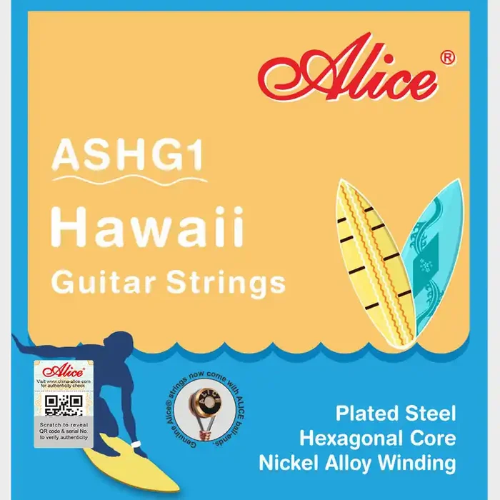 Alice Lap Steel/Hawaiian Guitar 8 String Set