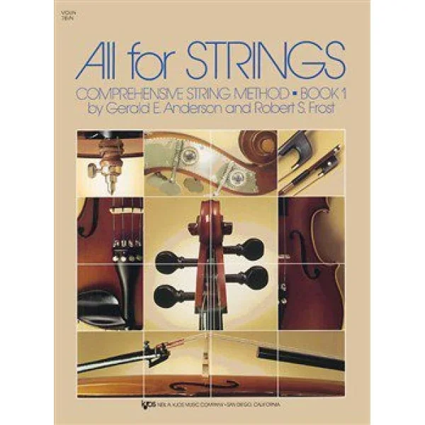 All for Strings: Comprehensive String Method Book 1 – Gerald E. Anderson & Robert S. Frost – promusica.ie