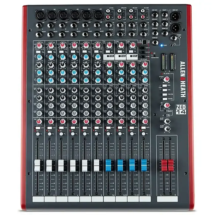 Allen & Heath ZED-14 USB Mixing Console Guitar Center