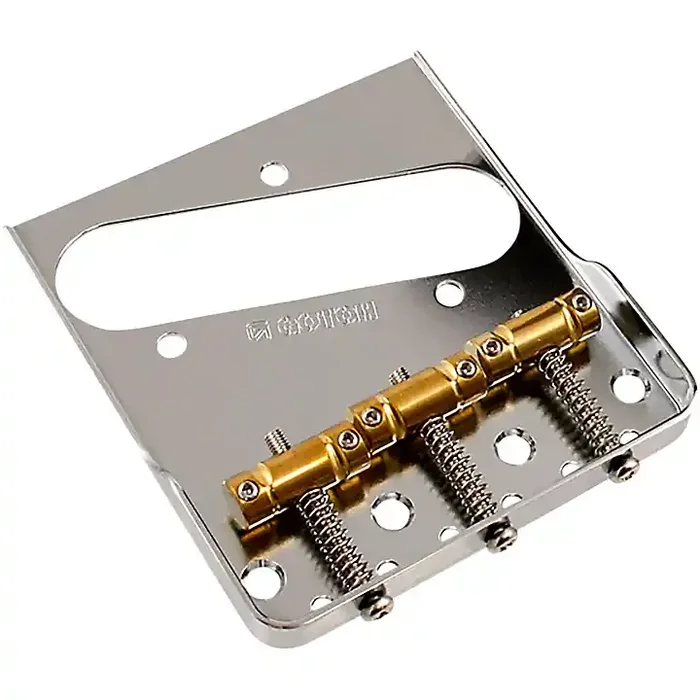 Allparts Gotoh In-Tune Bridge for Telecaster BS-TC1S Nickel Guitar Center