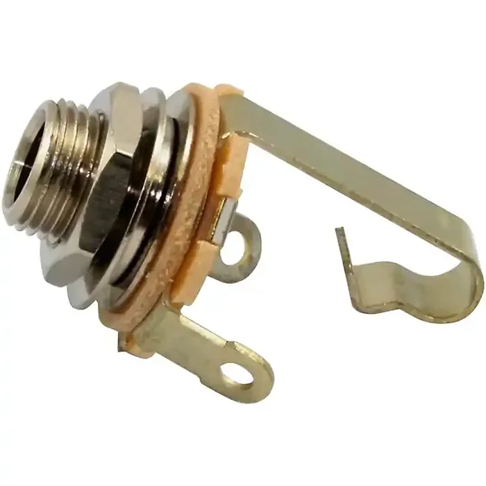 Allparts Switchcraft 1/4″ Output Jack, 1/4″ Long Threads 50 Pack Guitar Center