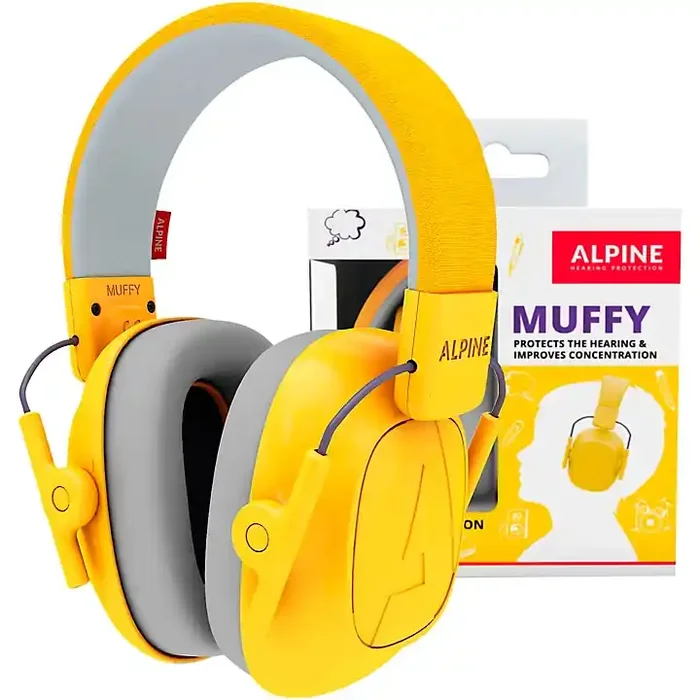 Alpine Hearing Protection Muffy Kids Protective Headphones Yellow Guitar Center