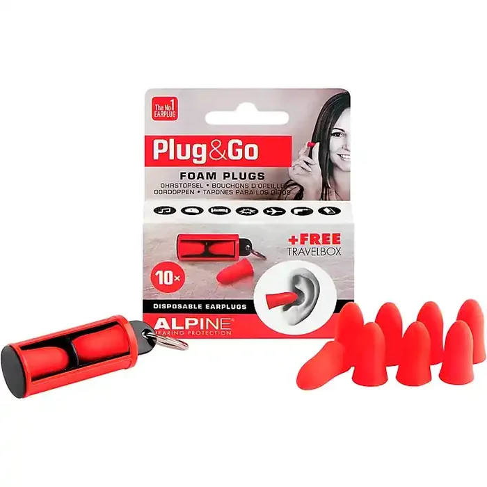 Alpine Hearing Protection Plug & Go Foam Earplugs Guitar Center