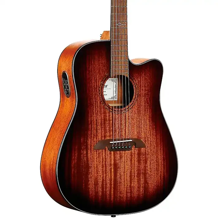Alvarez AD66CE Dreadnought Acoustic-Electric Guitar Shadow Burst Guitar Center