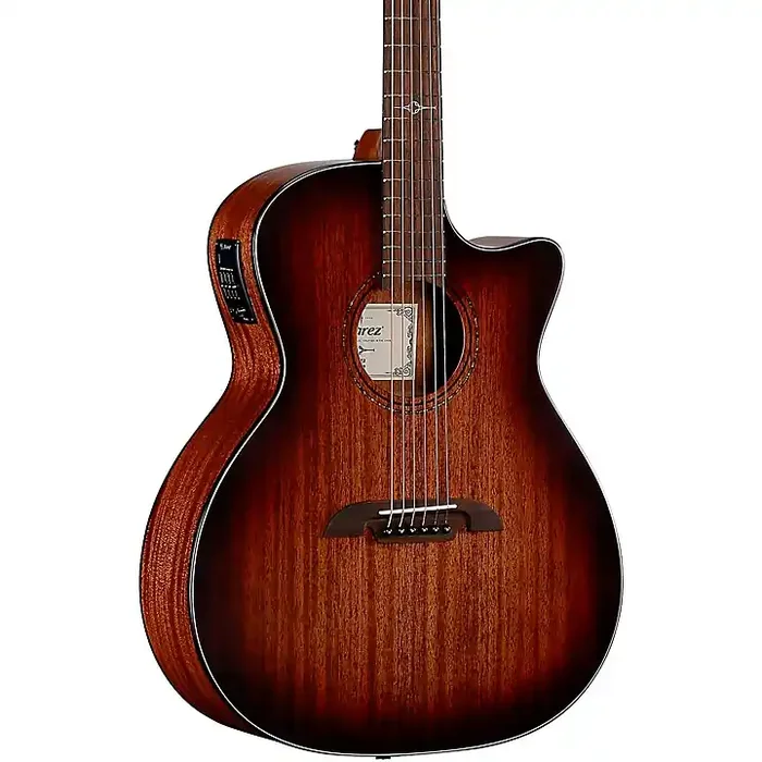 Alvarez AG660CE2 Cutaway Grand Auditorium Acoustic-Electric Guitar Shadowburst Guitar Center