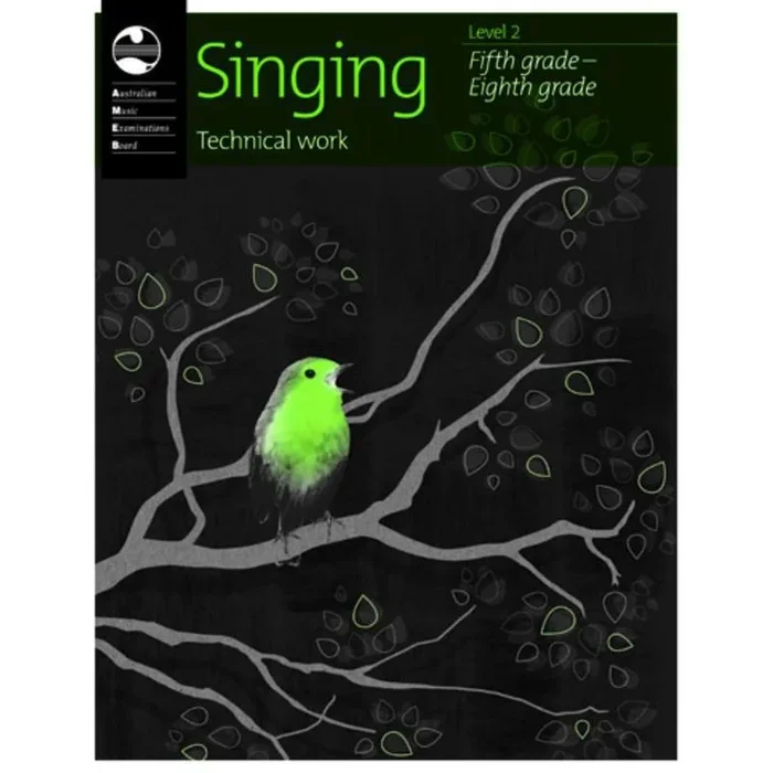 AMEB Singing Technical Work – Level 2 Fifth Grade – Eighth Grade
