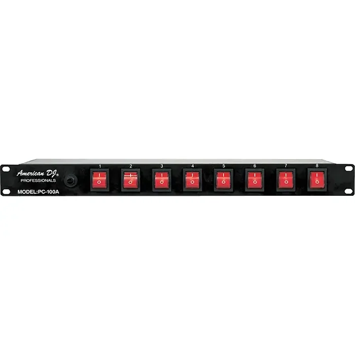 American DJ PC-100A 8-Switch ON/OFF Power Center Guitar Center