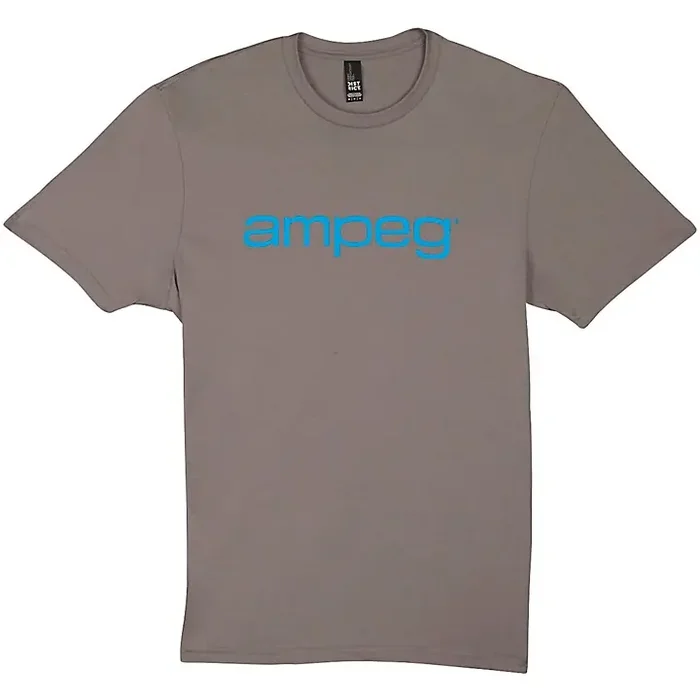 Ampeg Ampeg Blueline Vintage Tee – Grey Small Gray Guitar Center
