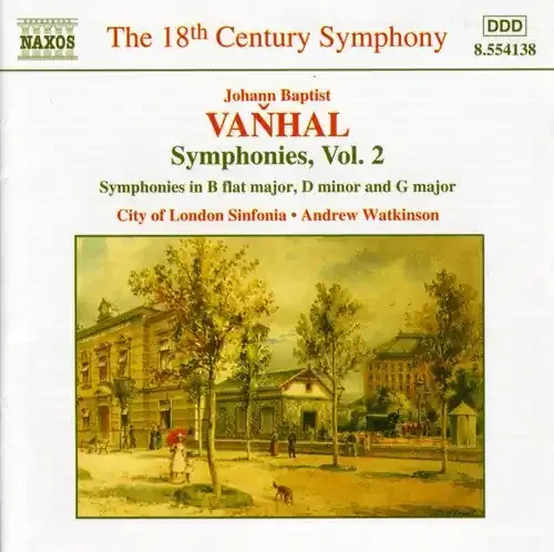 Andrew Watkinson Symphonies B Flat Major D minor & G Major 2 – COMPACT DISCS
