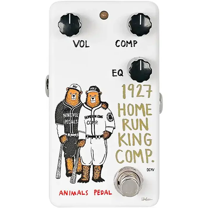 Animals Pedal 1927 Home Run King Comp. V2 Effects Pedal White Guitar Center