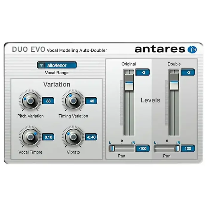 Antares DUO Evo (VST/AU/RTAS) Software Download Guitar Center