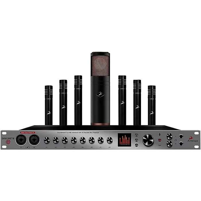 Antelope Audio Discrete 8 Edge Duo and Verge Bundle Guitar Center
