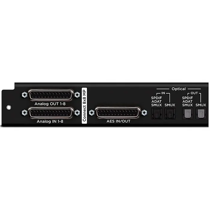 Apogee 8×8 Analog I/O Module w/ 8 Mic Pre Amps + 8×8 AES/OP I/O (SYM2 Thunderbolt and Dante Configurations Only) Guitar Center