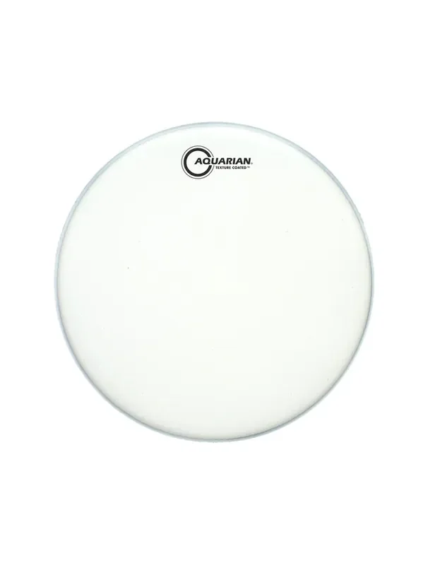 Aquarian 12″ TC-White Texture Coated Single Ply Drumhead