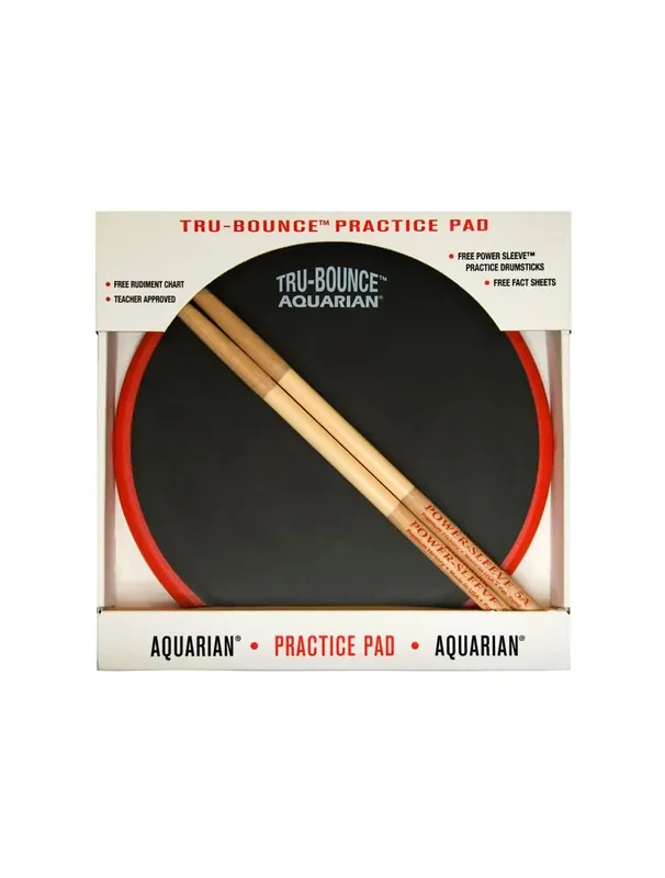 Aquarian 12″ Tru-Bounce Practice Pad