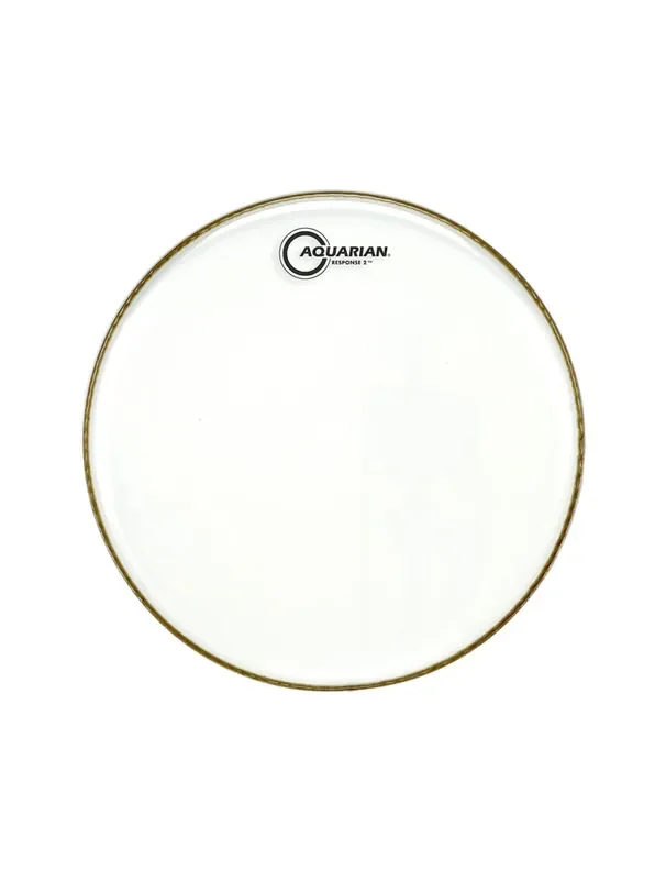 Aquarian 13″ Response 2 Clear 7/7 Double Ply Drumhead