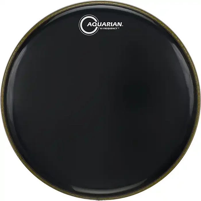 Aquarian Hi-Frequency Drumhead Black Black 10 in. Guitar Center