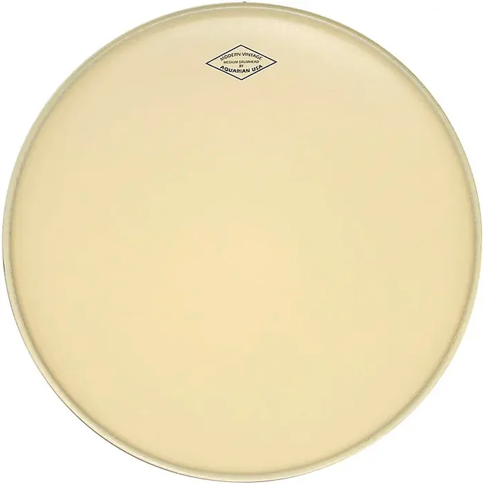 Aquarian Modern Vintage Medium Bass Drum Head with Felt Strip 22 in. Guitar Center