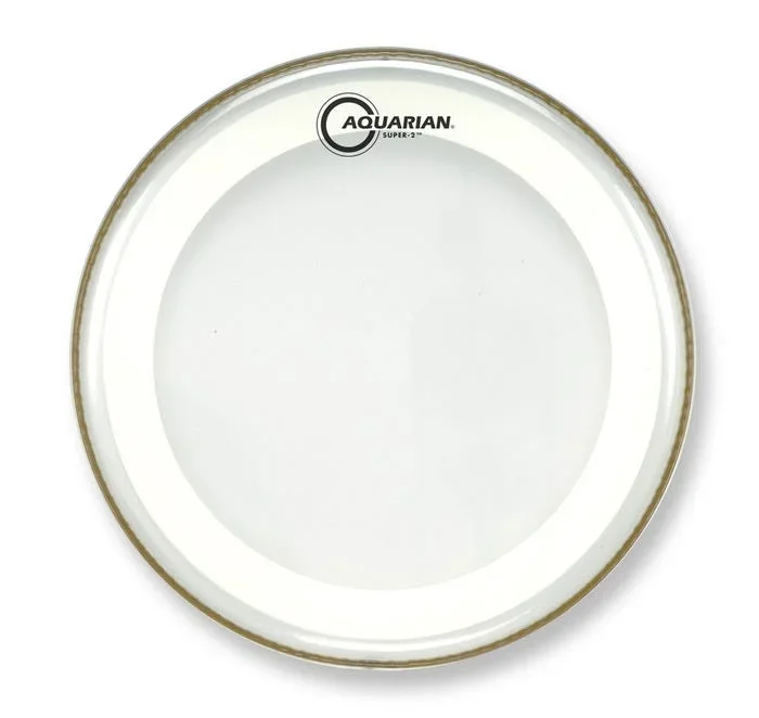 Aquarian MRS2-14 14 Drum Head – Clear w/Studio-X Ring