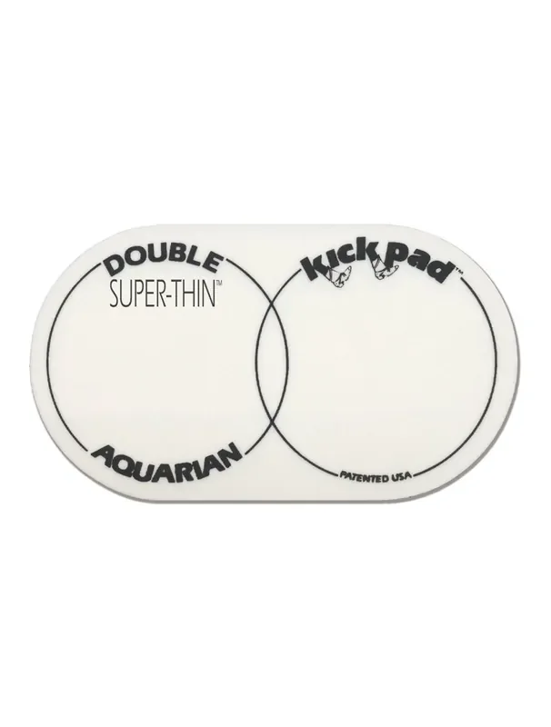 Aquarian SUPER Thin Double Kick Pad