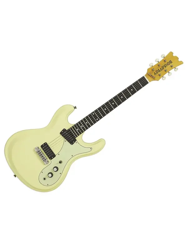 Aria Pro II DM-206 Retro Classics Guitar – Vintage White