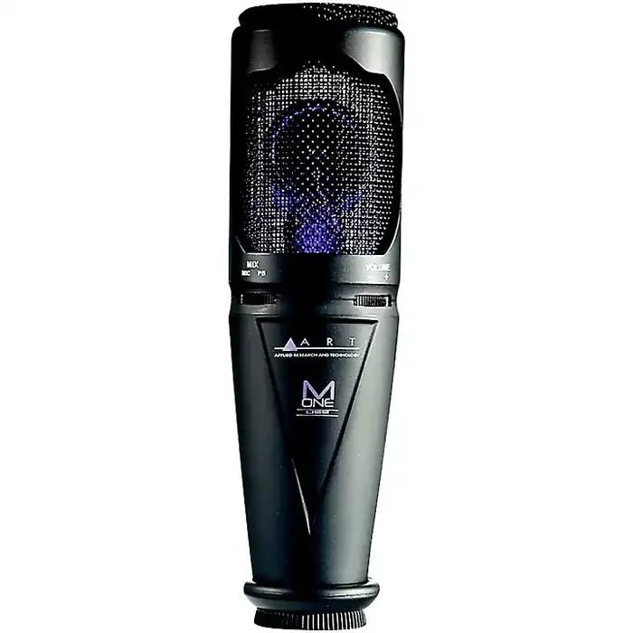 Art M-ONEU Cardiod FET Condenser Microhone w/USB and OnBoard Monitor Guitar Center