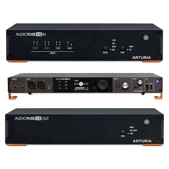Arturia Audiofuse 16Rig USB-C Audio Interface with AudioFuse X8IN & X8OUT ADAT Expander Pair Guitar Center