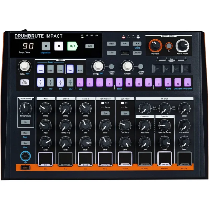 Arturia DrumBrute Impact Analog Drum Machine