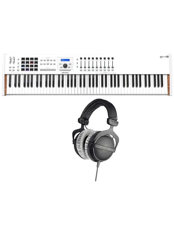 Arturia Keylab 88 MKII 88-Key Keyboard + Beyerdynamic Studio Headphones