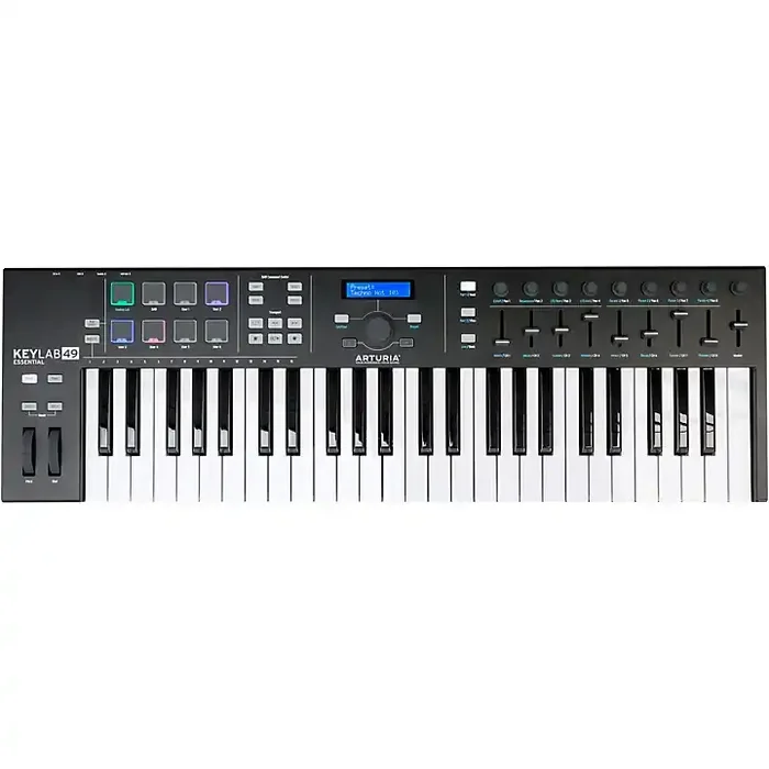 Arturia KeyLab Essential 49 MIDI Keyboard Controller Black Edition Guitar Center