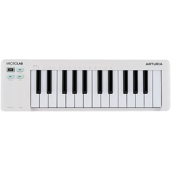Arturia MicroLab mk3 MIDI Controller White Guitar Center