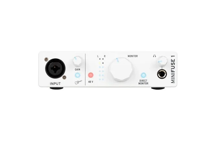 Arturia MiniFuse 1 Audio Interface – White