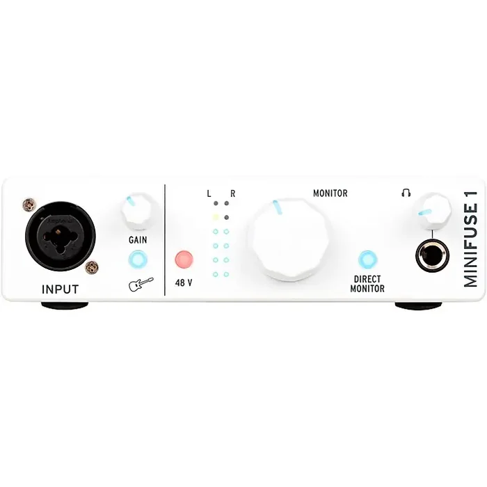 Arturia MiniFuse 1 USB Audio Interface, White Guitar Center